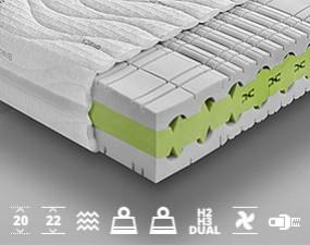 Matrac GRENADA Vysokoelastický