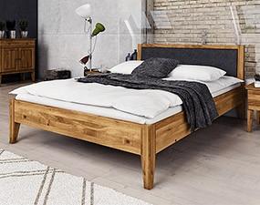 Posteľ ODYS s čalúneným čelom