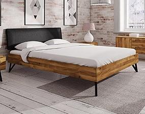 Posteľ GOLO 1 s čalúneným čelom