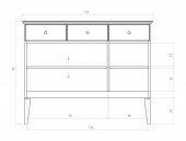 Komoda ODYS široká 