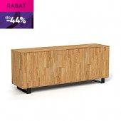 Nízka široká komoda Steel