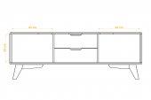 Komoda nízka BIANCO