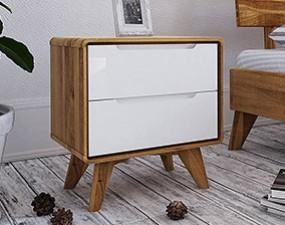 Nočný stolík BIANCO