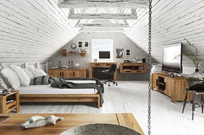 CUBIC - Kolekcia spálňového nábytku z masívu