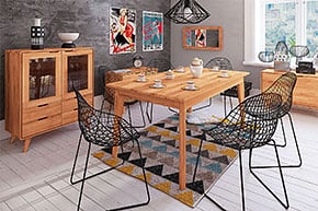 GREG - kolekcia jedálenského nábytku z masívneho dreva