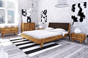 RETRO - zbierka nábytku z masívneho dreva