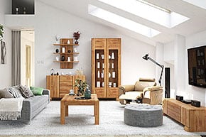 SETI - Kolekcja mebli drewnianych do salonu