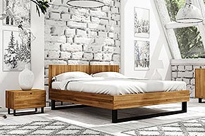 STEEL - Kolekcia spálňového nábytku z masívu